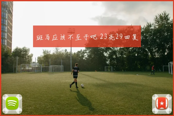 斑马应该不至于吧 23亮29回复